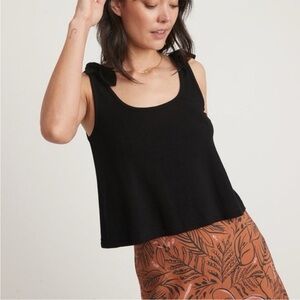 Marine Layer Lexi Rib Tie Tank Top
